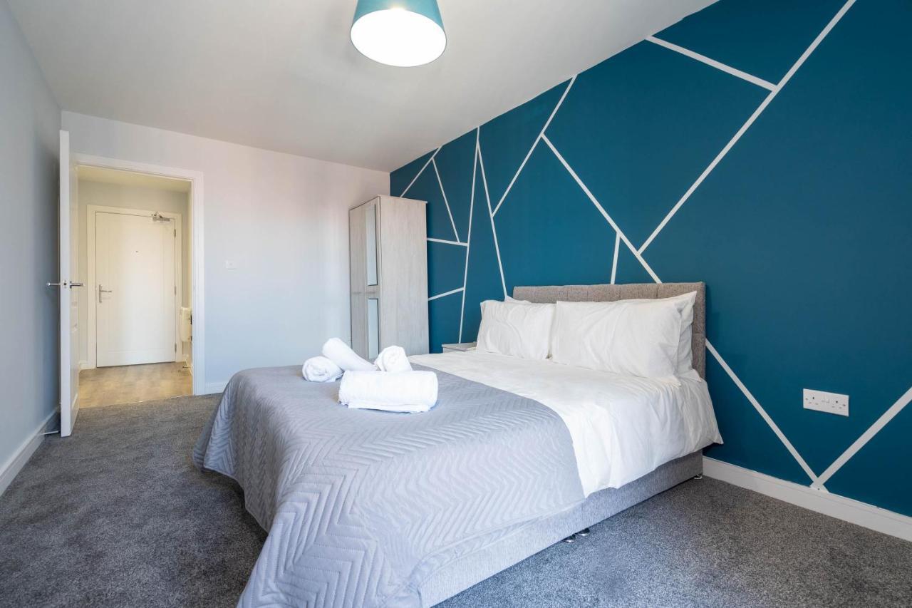 *New Build* 1 Bed Modern Apt - With Juliet Balcony - Roof Top Terrace - Digbeth, Birmingham City Centre - Free Netflix & Smart Tv Extérieur photo