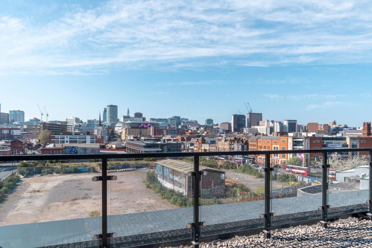 *New Build* 1 Bed Modern Apt - With Juliet Balcony - Roof Top Terrace - Digbeth, Birmingham City Centre - Free Netflix & Smart Tv Extérieur photo